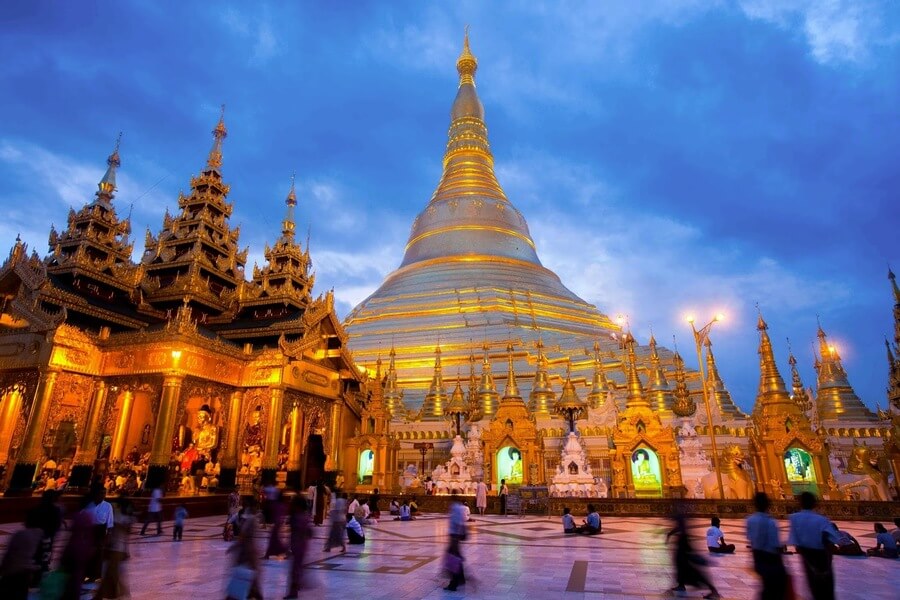 Пагода Шведагон, Янгон, Мьянма